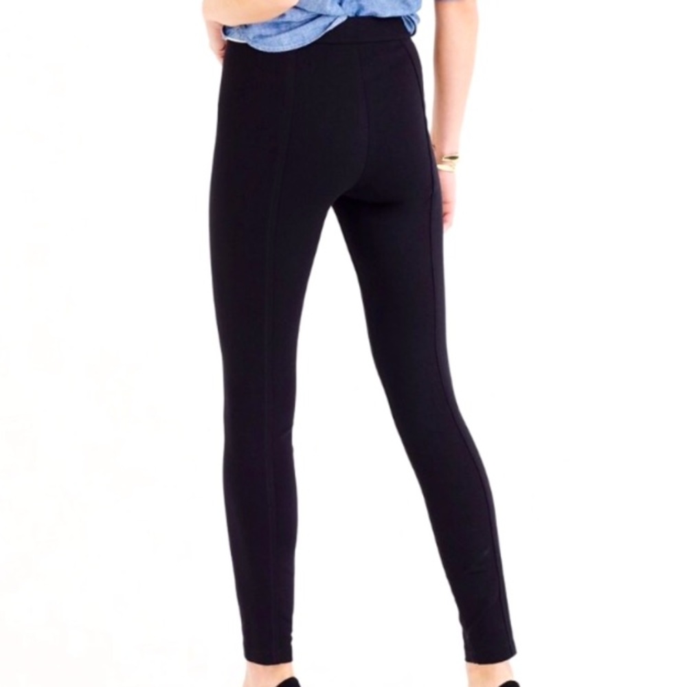 J Crew High Rise Structured Pixie Ponte Knit Pant - image 2